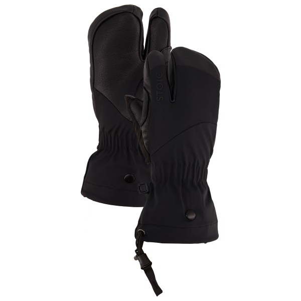 Stoic - Kid's Wool NalluSt. II 3 Finger - Handschuhe Gr 6 schwarz von Stoic