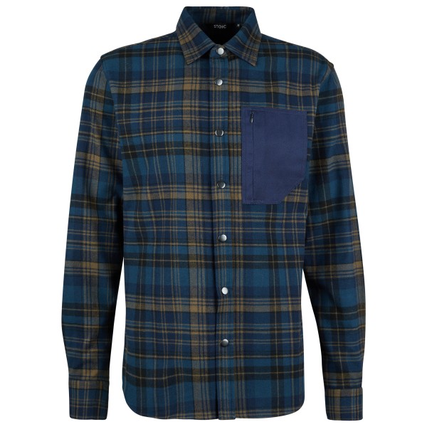 Stoic - MMXX.Locksta Flannel Shirt - Hemd Gr 3XL blau von Stoic