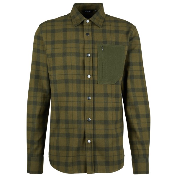 Stoic - MMXX.Locksta Flannel Shirt - Hemd Gr M oliv von Stoic