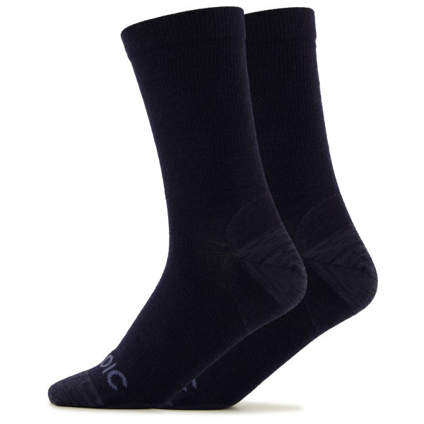 Stoic - Merino Everyday Crew Solid Socks - Merinosocken Gr 45-47 schwarz von Stoic