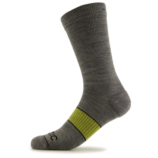 Stoic - Merino Light Low Compression Socks - Wandersocken Gr 39-41 grau von Stoic