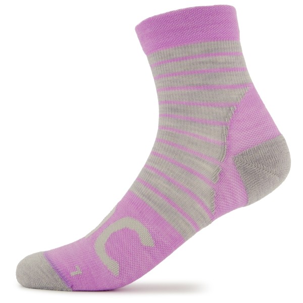 Stoic - Merino MTB Quarter Socks - Radsocken Gr 39-41 rosa von Stoic