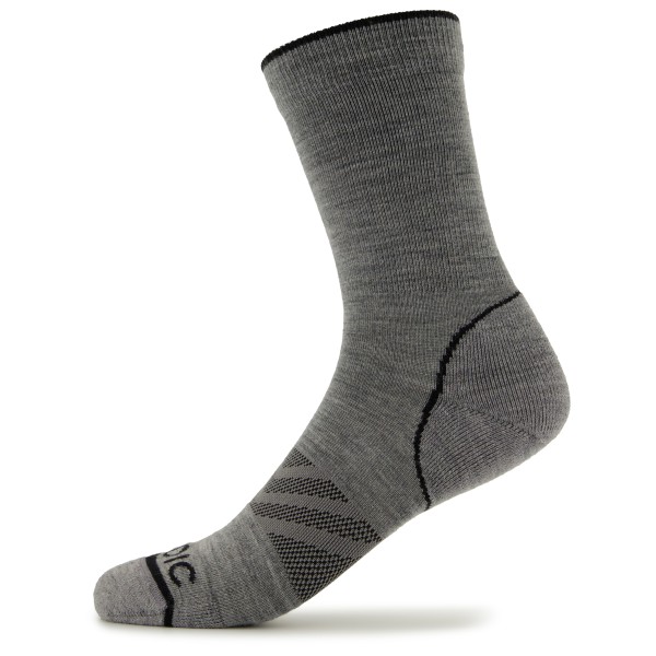 Stoic - Merino Outdoor Crew Socks Tech - Wandersocken Gr 45-47 grau von Stoic