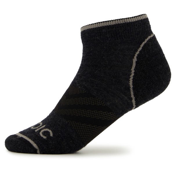 Stoic - Merino Outdoor Low Socks Tech - Multifunktionssocken Gr 39-41 schwarz von Stoic