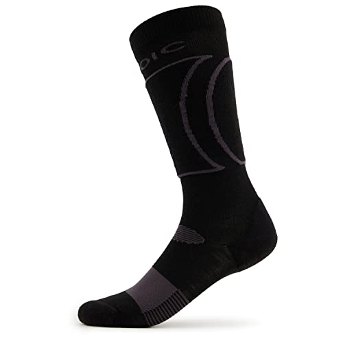 Stoic Merino Ski Socks Tech Light Skisocken Merino-Kniestrümpfe mit gepolsterter Ferse, Zehenspitzen von Stoic