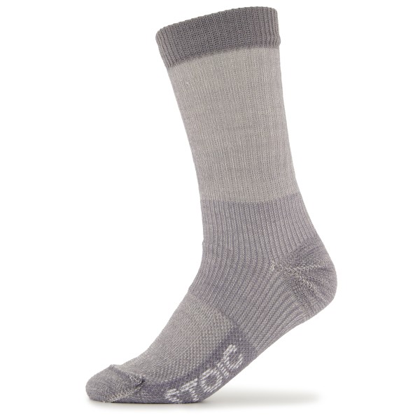 Stoic - Merino Wool Cushion Heavy Socks - Wandersocken Gr 39-41 grau von Stoic
