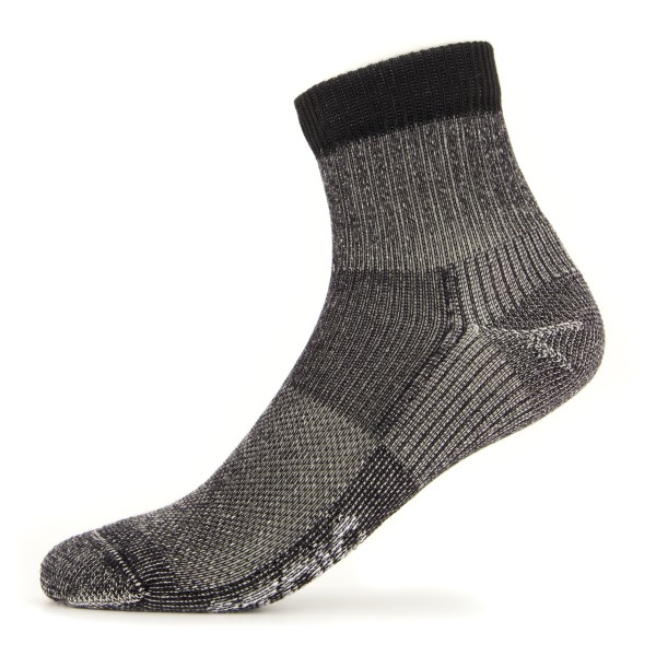 Stoic - Merino Wool Cushion Light Quarter Socks - Wandersocken Gr 42-44 grau von Stoic