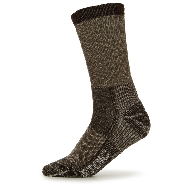 Stoic - Merino Wool Cushion Light Socks - Wandersocken Gr 39-41 braun von Stoic