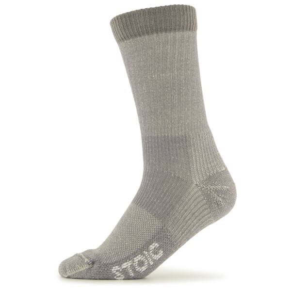 Stoic - Merino Wool Cushion Light Socks - Wandersocken Gr 45-47 grau von Stoic