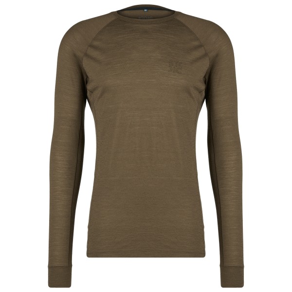 Stoic - Merino135 HovaSt. L/S - Merinolongsleeve Gr XXL braun von Stoic