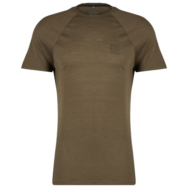 Stoic - Merino135 HovaSt. S/S - Merinoshirt Gr XL braun von Stoic