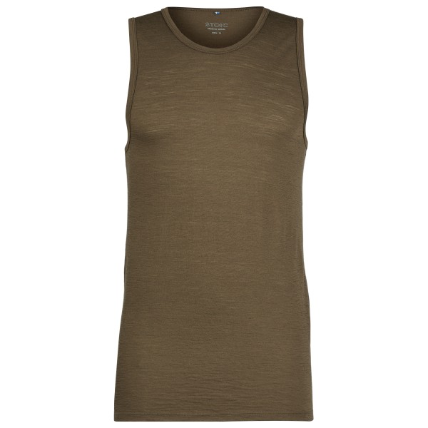 Stoic - Merino135 HovaSt. Tank - Merinounterwäsche Gr S braun von Stoic