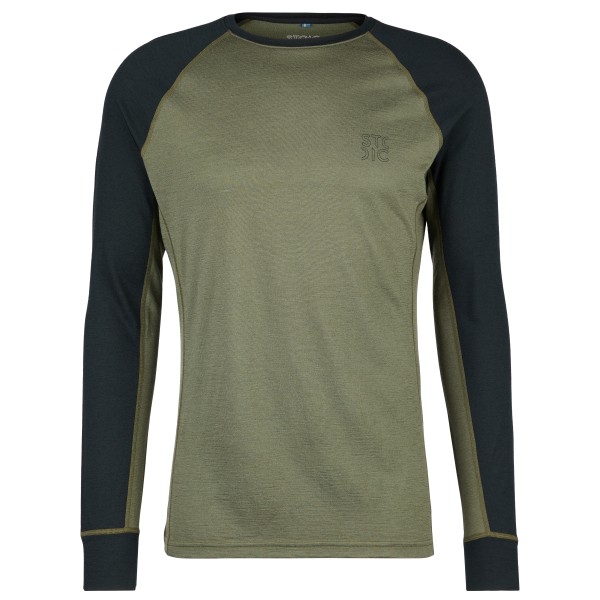 Stoic - Merino180 BengtSt. L/S - Merinounterwäsche Gr XXL oliv von Stoic