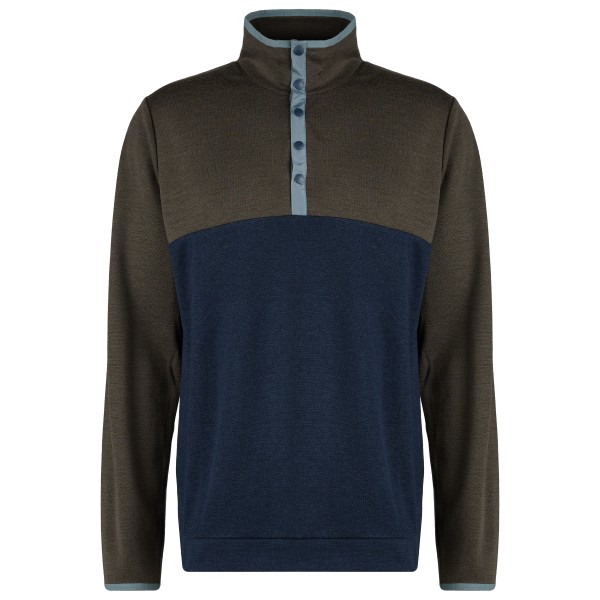 Stoic - Merino260 MMXX.Göteborg Snap - Merinopullover Gr M blau von Stoic