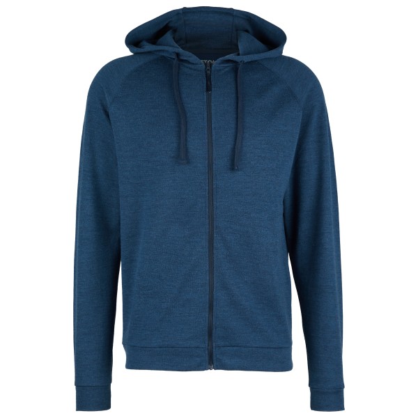 Stoic - Merino260 MMXX.Göteborg Zip Hoody - Merinohoodie Gr M;S;XS blau;grau/schwarz;schwarz von Stoic