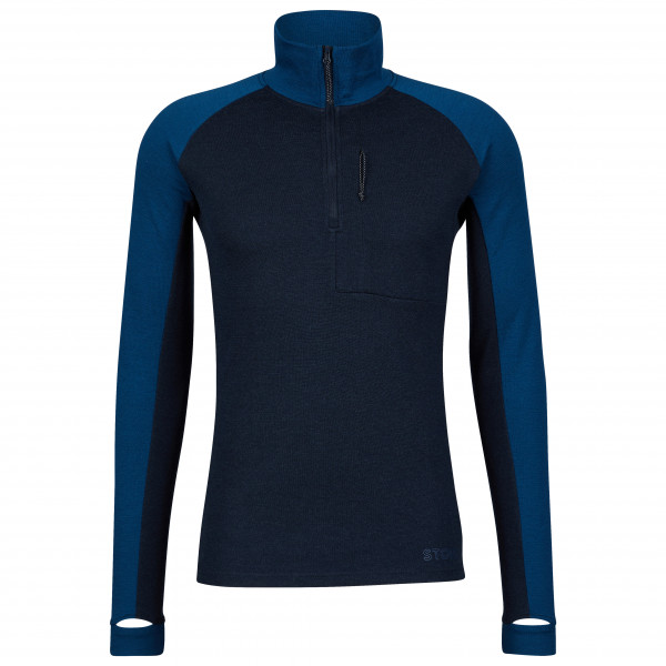 Stoic - Merino260 StadjanSt. Zip Pullover - Merinopullover Gr 3XL blau von Stoic