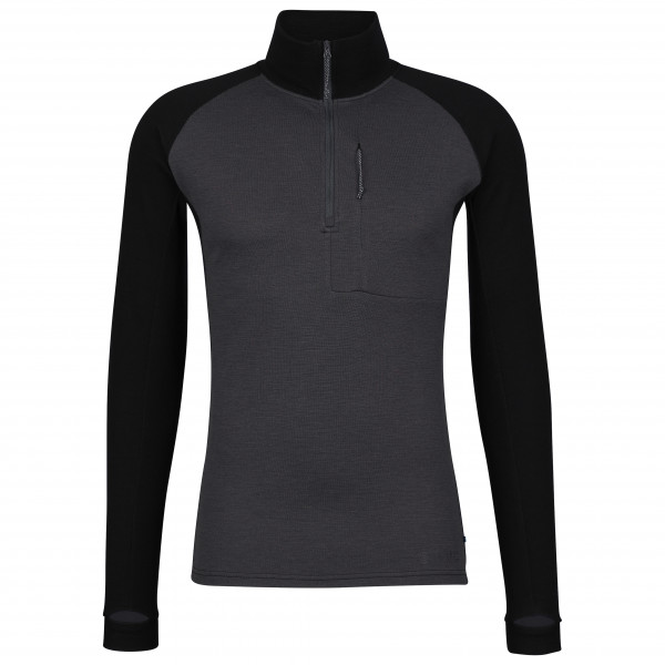 Stoic - Merino260 StadjanSt. Zip Pullover - Merinopullover Gr 4XL grau/schwarz von Stoic