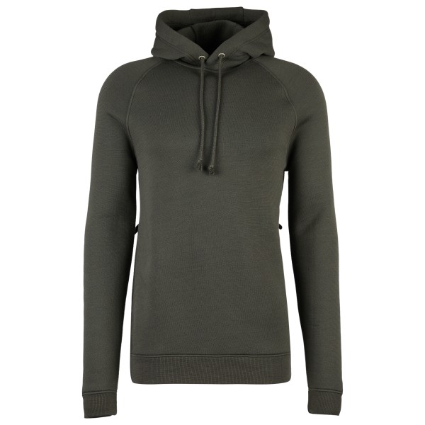 Stoic - MerinoFlatFleece240 SolbergSt. Hoody - Merinohoodie Gr S grau von Stoic