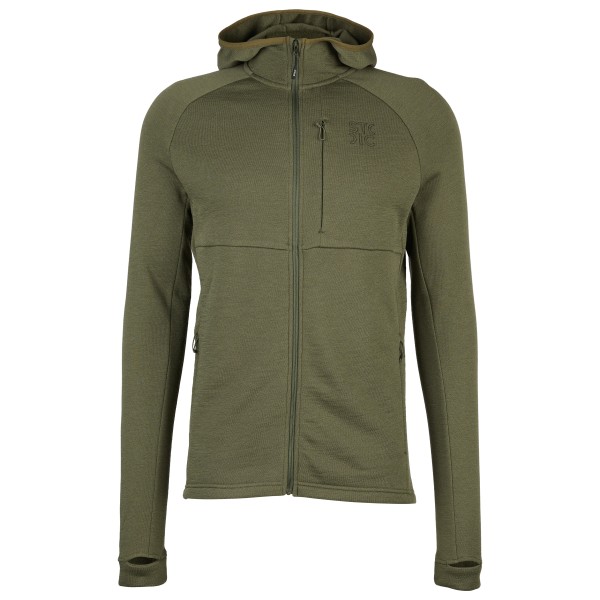 Stoic - MerinoFleece240 StorforsSt. Zip Hoody - Merinohoodie Gr S oliv von Stoic