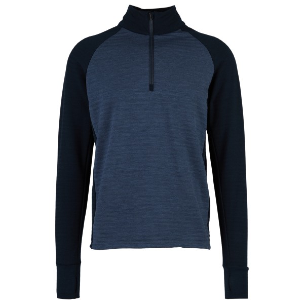 Stoic - MerinoFleece260 FlenSt. Half Zip - Merinopullover Gr S blau von Stoic