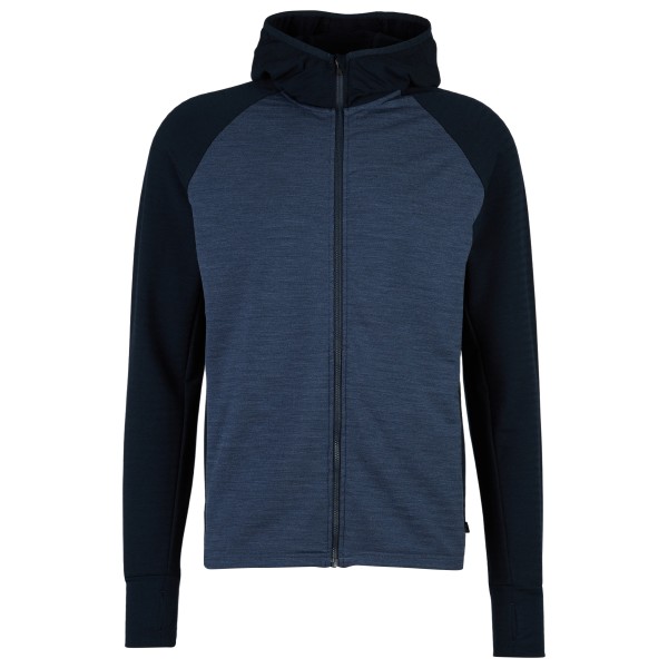 Stoic - MerinoFleece260 FlenSt. Zip Hoody - Merinohoodie Gr 4XL blau von Stoic
