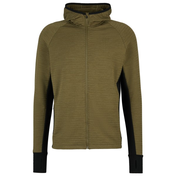Stoic - MerinoFleece260 FlenSt. Zip Hoody - Merinohoodie Gr 4XL oliv von Stoic