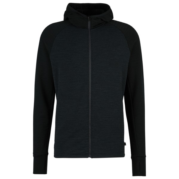 Stoic - MerinoFleece260 FlenSt. Zip Hoody - Merinohoodie Gr M schwarz von Stoic