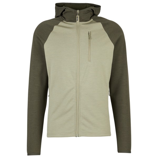 Stoic - MerinoFleece335 KuolpaSt. II Zip Hoody - Merinohoodie Gr L oliv von Stoic