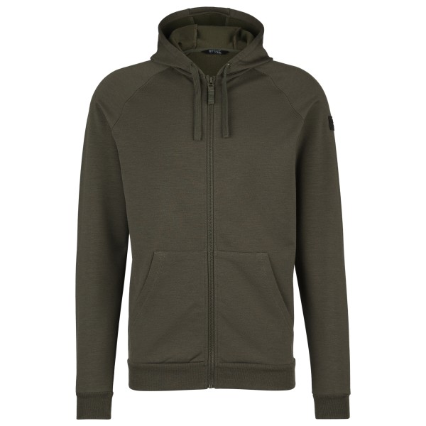 Stoic - MerinoFleece335 MMXX.Lulea II Zip Hoody - Merinojacke Gr XL braun von Stoic