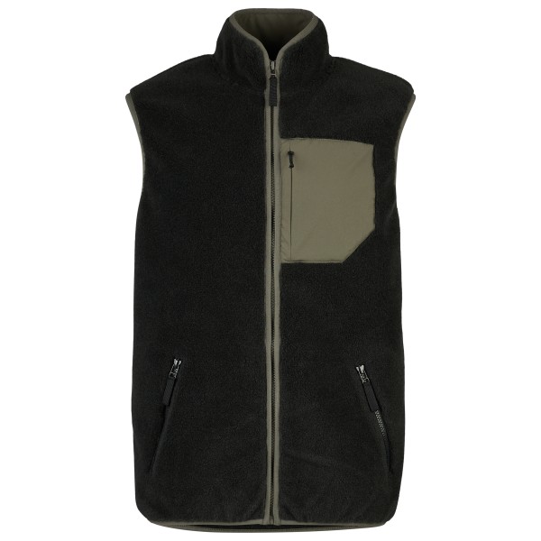 Stoic - MerinoHighPile357 VallsboSt. Vest - Fleeceweste Gr L schwarz von Stoic