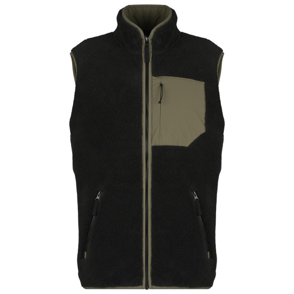 Stoic - MerinoHighPile357 VallsboSt. Vest - Fleeceweste Gr M schwarz von Stoic