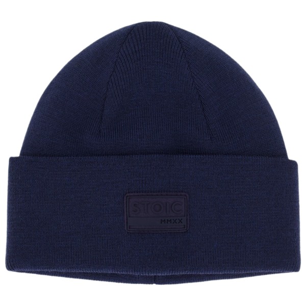 Stoic - MerinoKnit MMXX.Kniva Beanie - Mütze Gr One Size blau von Stoic
