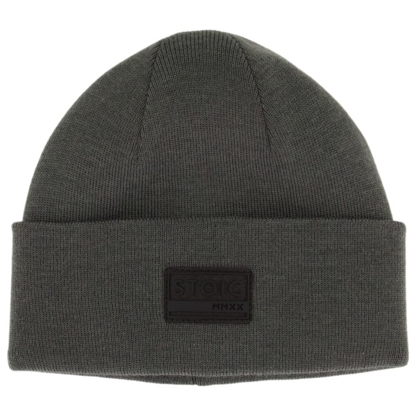 Stoic - MerinoKnit MMXX.Kniva Beanie - Mütze Gr One Size grau von Stoic