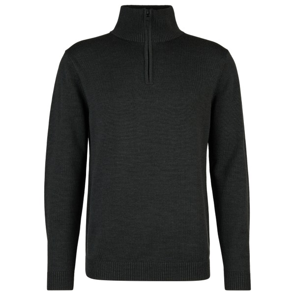 Stoic - MerinoKnit MMXX.Kniva Half Zip - Merinopullover Gr 4XL schwarz von Stoic