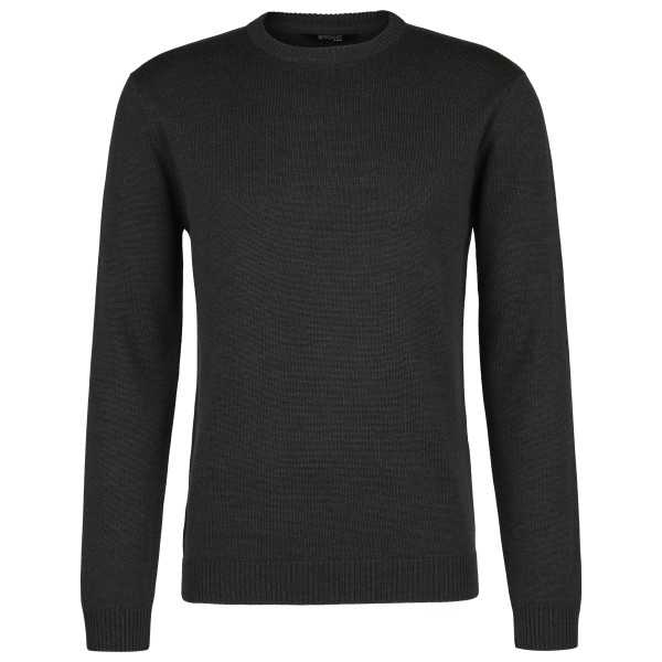 Stoic - MerinoKnit MMXX.Kniva Sweater - Merinopullover Gr M schwarz von Stoic