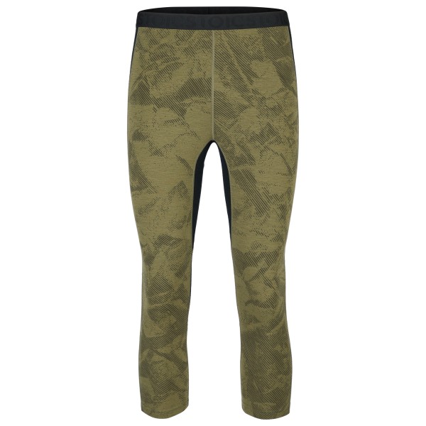 Stoic - MerinoMesh150 SadjemSt. 3/4 Pants - Merinounterwäsche Gr L oliv von Stoic