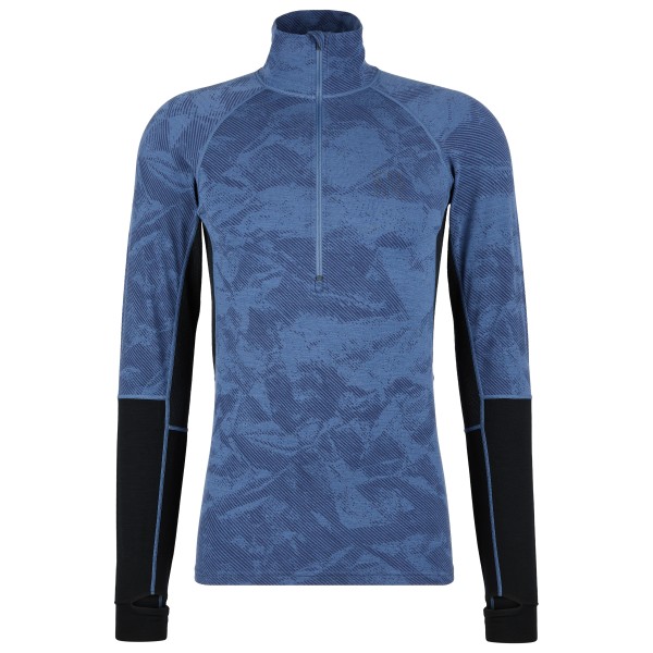 Stoic - MerinoMesh150 SadjemSt. L/S Half Zip - Merinounterwäsche Gr 3XL blau Stoic - MerinoMesh150 SadjemSt. L/S Half Zip - Merinounterwäsche Gr 3XL blau von Stoic