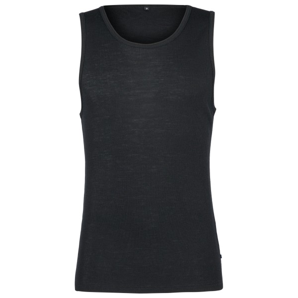Stoic - MerinoRib RonnebySt. Tank - Merinoshirt Gr S schwarz von Stoic