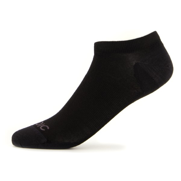 Stoic - MerinoTencel Summer No Show Socks - Multifunktionssocken Gr 39-41 schwarz von Stoic