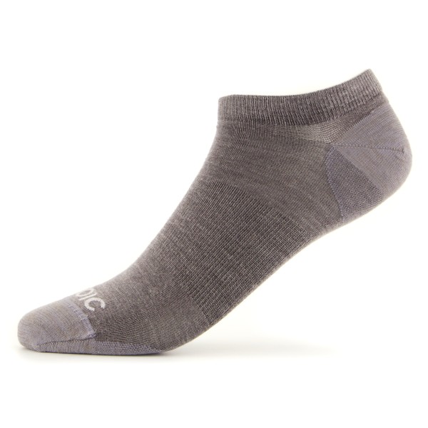 Stoic - MerinoTencel Summer No Show Socks - Multifunktionssocken Gr 45-47 grau von Stoic