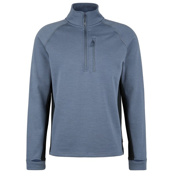 Stoic - MerinoWaffleFleece320 NorrdalSt. Half Zip - Merinopullover Gr 3XL grau von Stoic