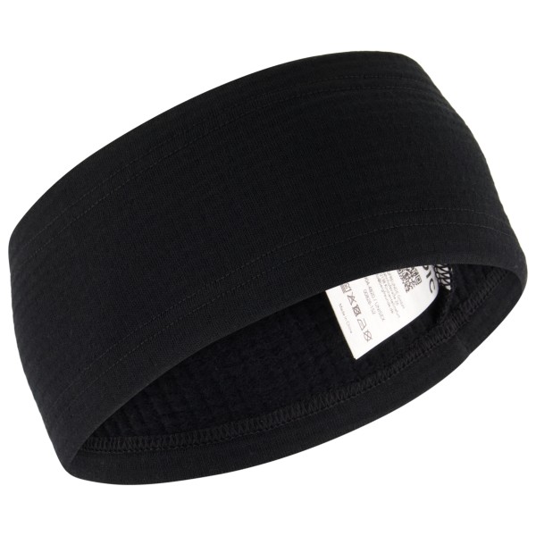 Stoic - MerinoWaffleFleece320 NorrdalSt. Headband - Stirnband Gr One Size schwarz von Stoic