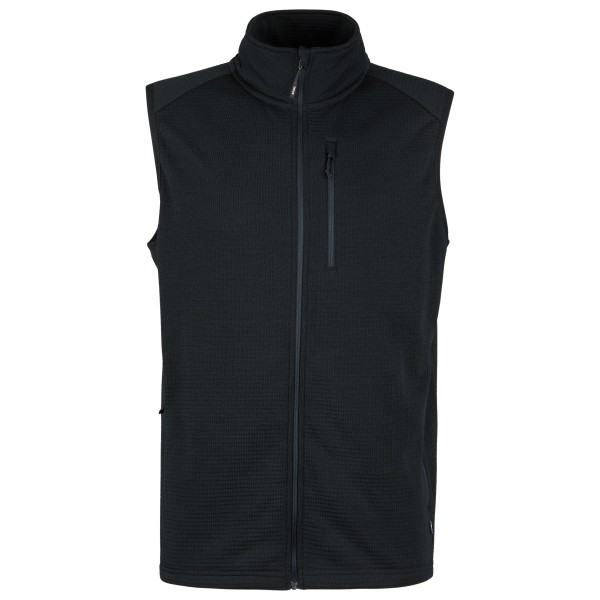 Stoic - MerinoWaffleFleece320 NorrdalSt. Vest - Merinoweste Gr L schwarz von Stoic