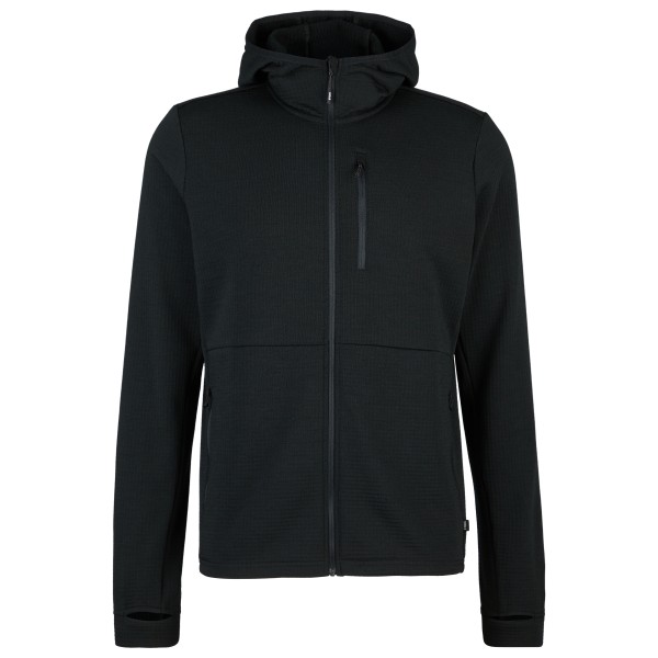 Stoic - MerinoWaffleFleece320 NorrdalSt. Zip Hoody - Zip-Hoodie Gr S schwarz von Stoic