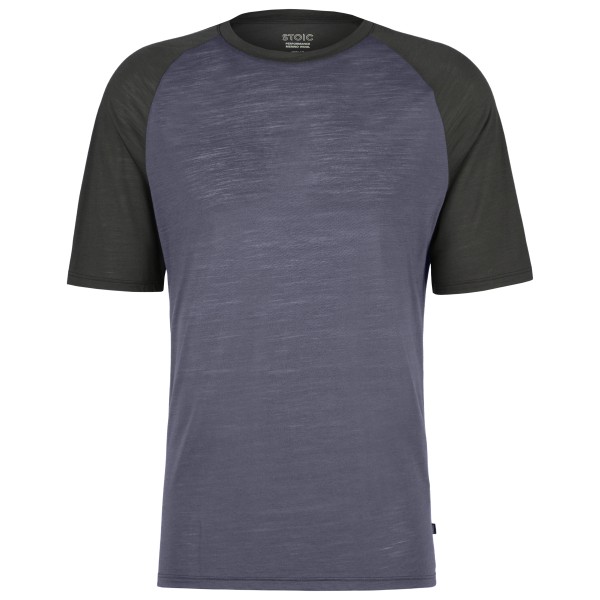 Stoic - Performance Merino150 BydalenSt. II Shirt - Merinoshirt Gr XXL blau/schwarz von Stoic
