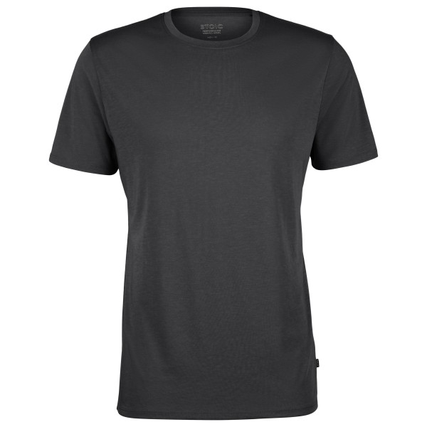 Stoic - PerformanceMerino BorgholmSt. T-Shirt - Merinoshirt Gr XXL grau/schwarz von Stoic