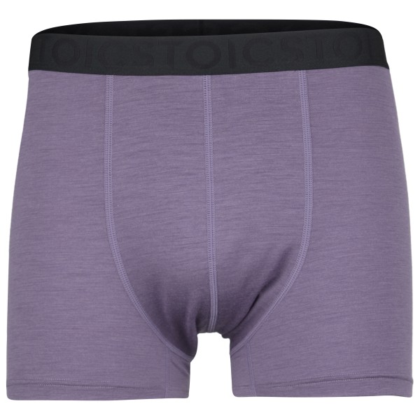 Stoic - PerformanceMerino150 BydalenSt. Boxer - Merinounterwäsche Gr 4XL rosa/grau von Stoic
