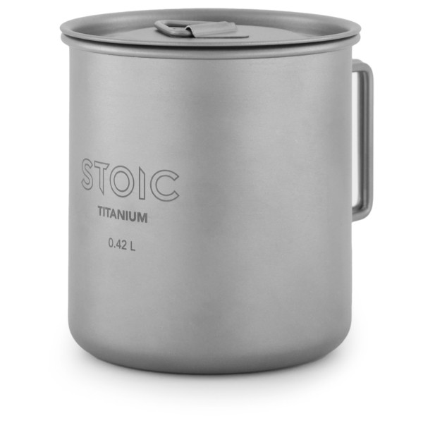 Stoic - Titanium TidanSt. Pot 0.42 - Topf Gr 420 ml grau von Stoic