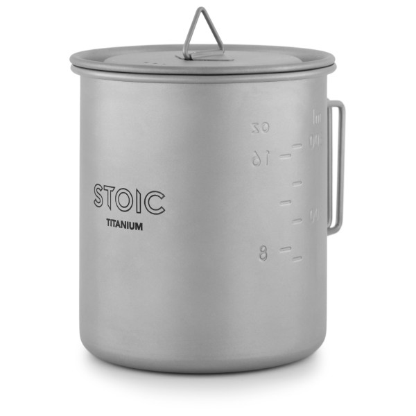 Stoic - Titanium TidanSt. Pot 0.7 - Topf Gr 700 ml grau von Stoic