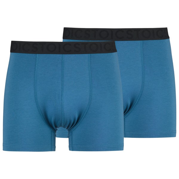 Stoic - TrosaSt. Boxer 2-Pack - Boxershorts Gr XL blau von Stoic